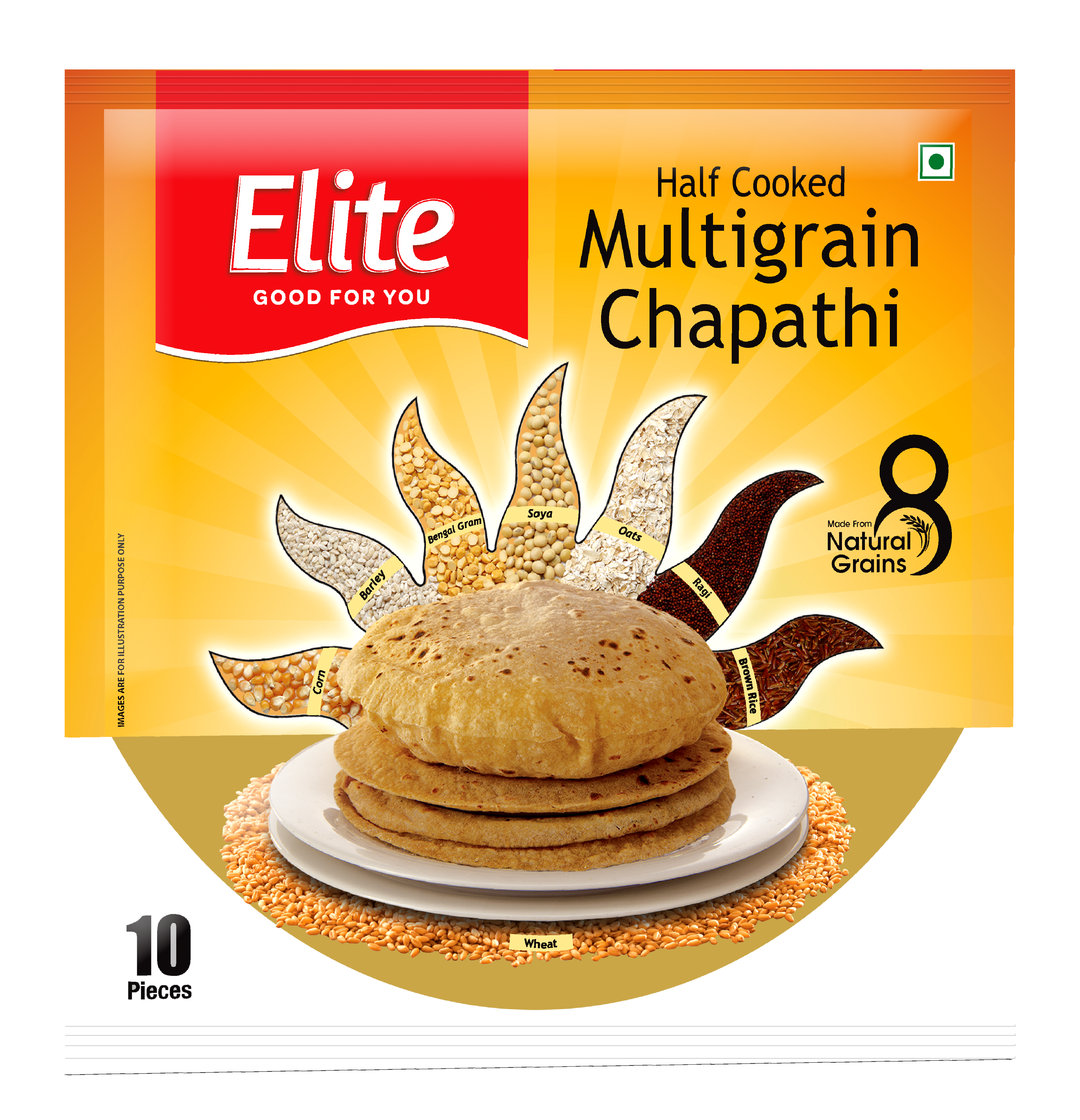 Multigrain Chapathi